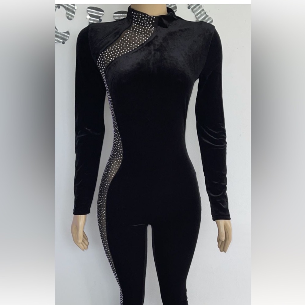 Sequin Jumpsuit 2X